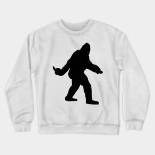 Bigfoot Flips The Bird Crewneck Sweatshirt